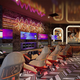 A render of the Formula 1 Arcade in central London.